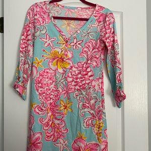 Lilly Pulitzer Long Sleeve T-shirt Dress - Size small